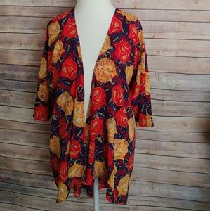 LuLaRoe Floral Kimono